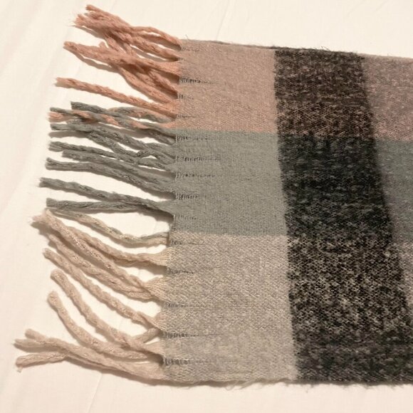 LA Express Multicoloured Scarf Fall Winter Scarf 72 x 20.5 Inch - Picture 3 of 16